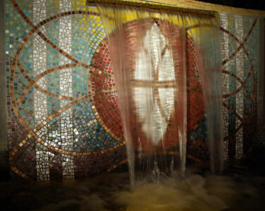 "lila" back wall night view