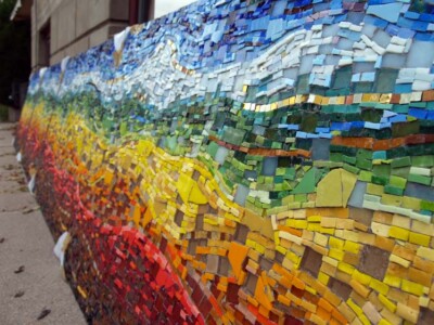 "high desert bloom" completed panels pre-installation