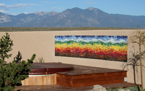 "high desert bloom" after installation. Photo credit: NoMo, LLC.